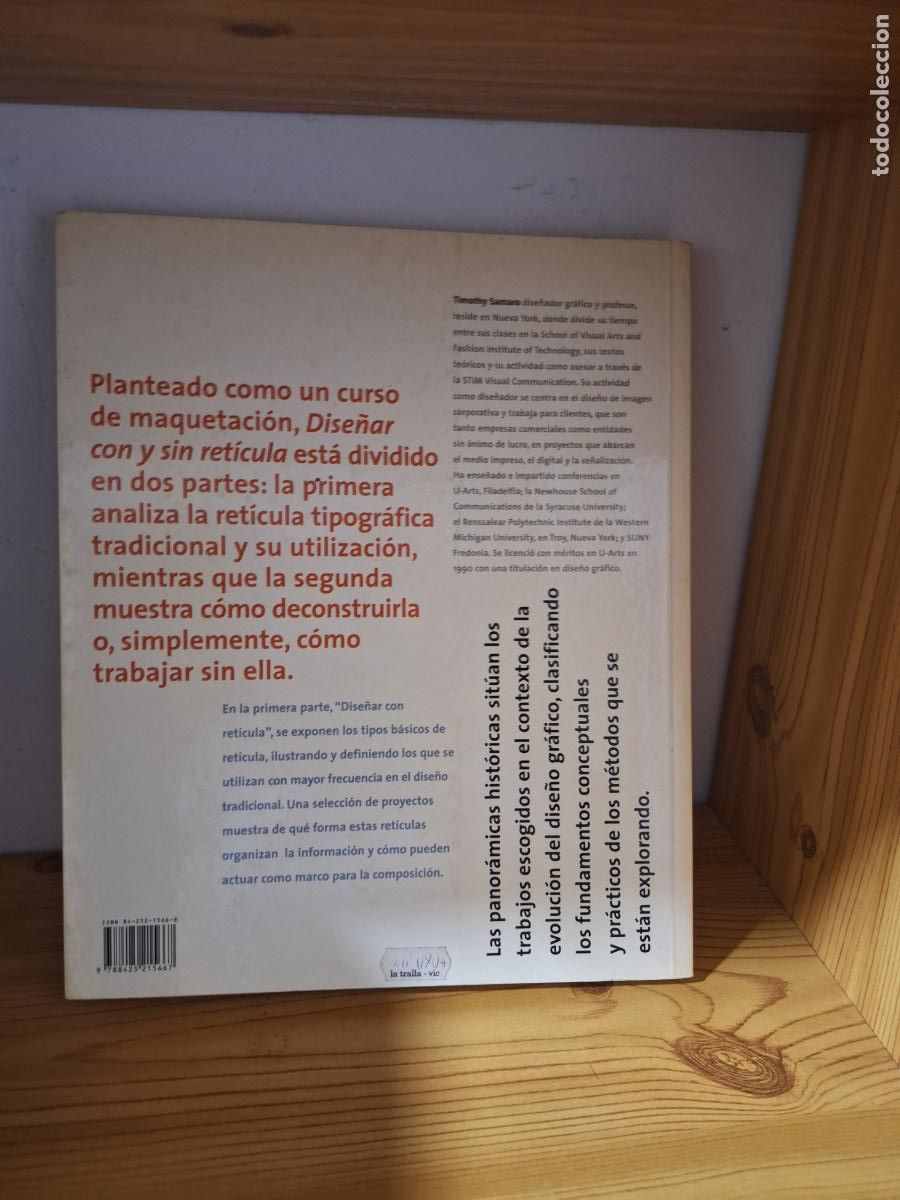 Libros de segunda mano: Dise&ntilde;ar con y sin ret&iacute;cula - Timothy Samara - Foto 2