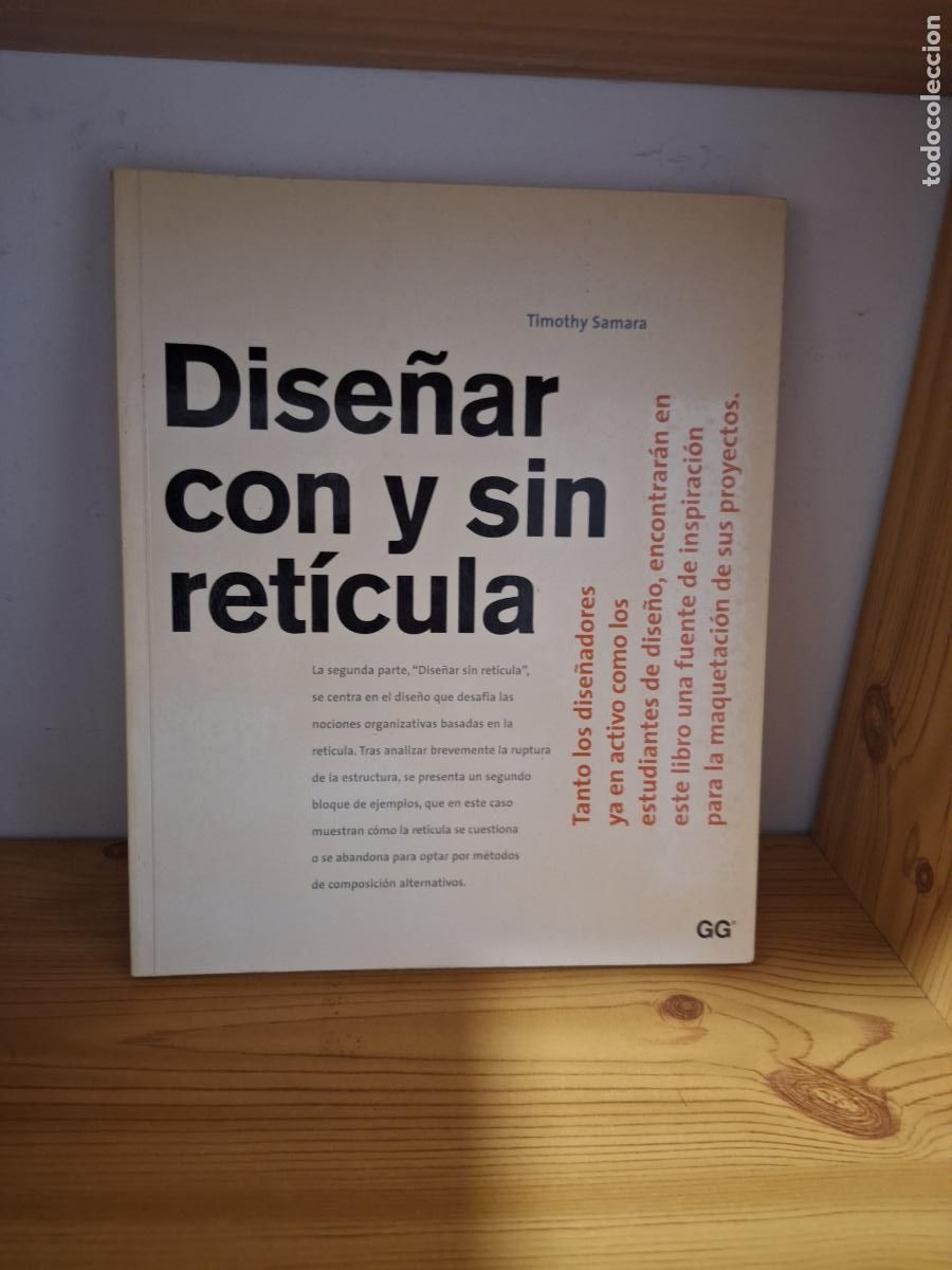 Libros de segunda mano: Dise&ntilde;ar con y sin ret&iacute;cula - Timothy Samara - Foto 1