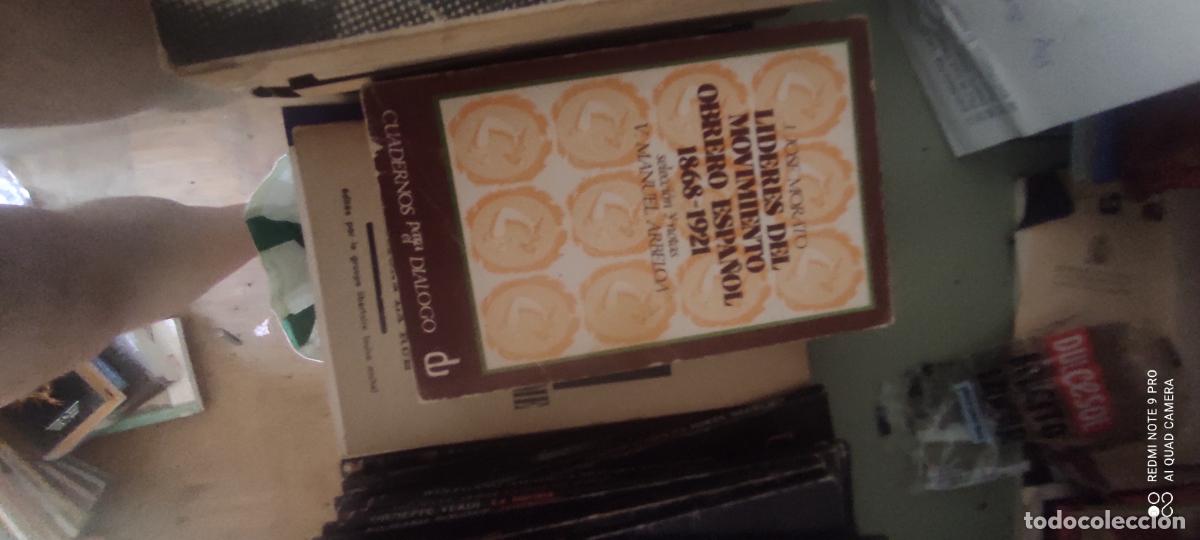 Libros de segunda mano: L&iacute;deres del movimiento obrero espa&ntilde;ol (1868-1921).- Morato, Juan Jos&eacute;