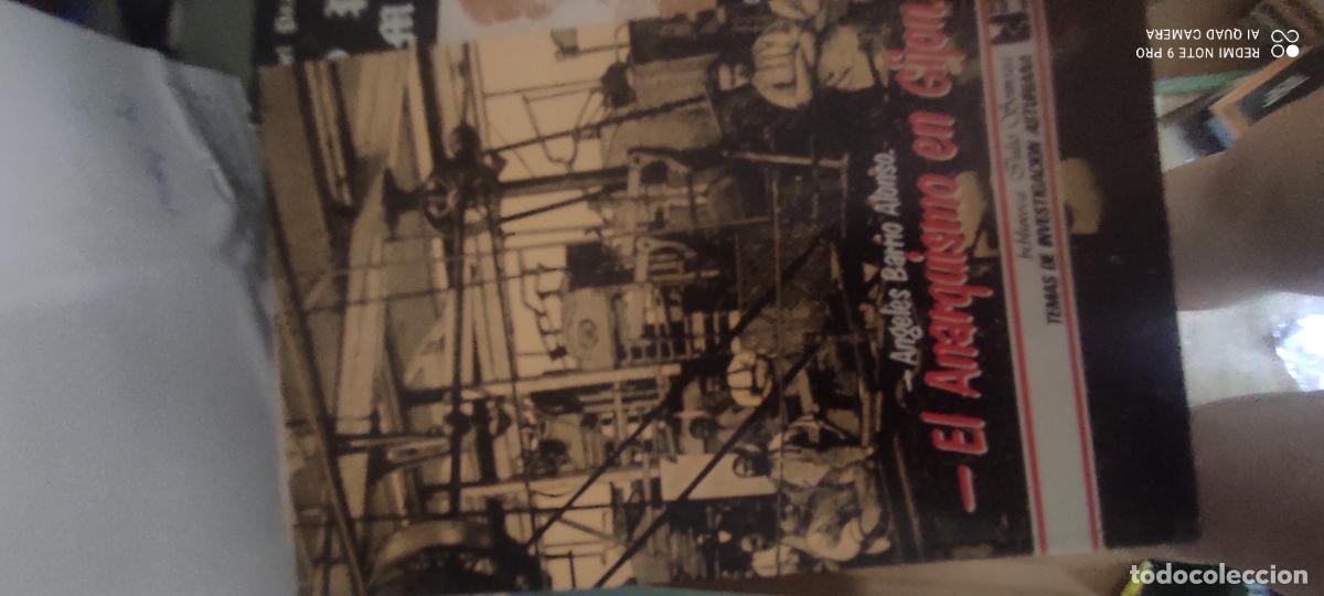 Libros de segunda mano: Angeles Barrio Alonso. El Anarquismo en Gij&oacute;n. Industrializaci&oacute;n y Movimiento Obrero. 1850-1910.
