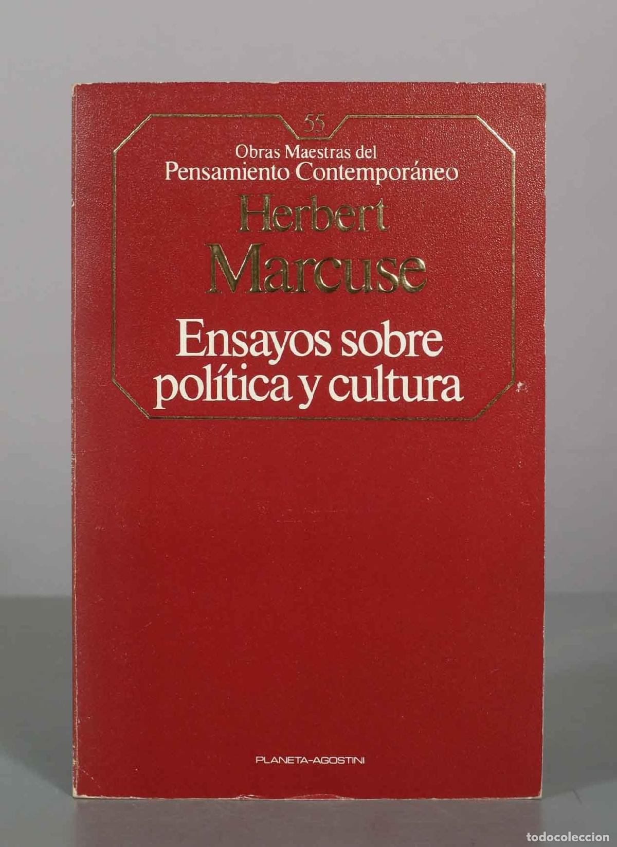 Libros de segunda mano: Ensayos sobre pol&iacute;tica y cultura - Herbert Marcuse - Planeta-Agostini