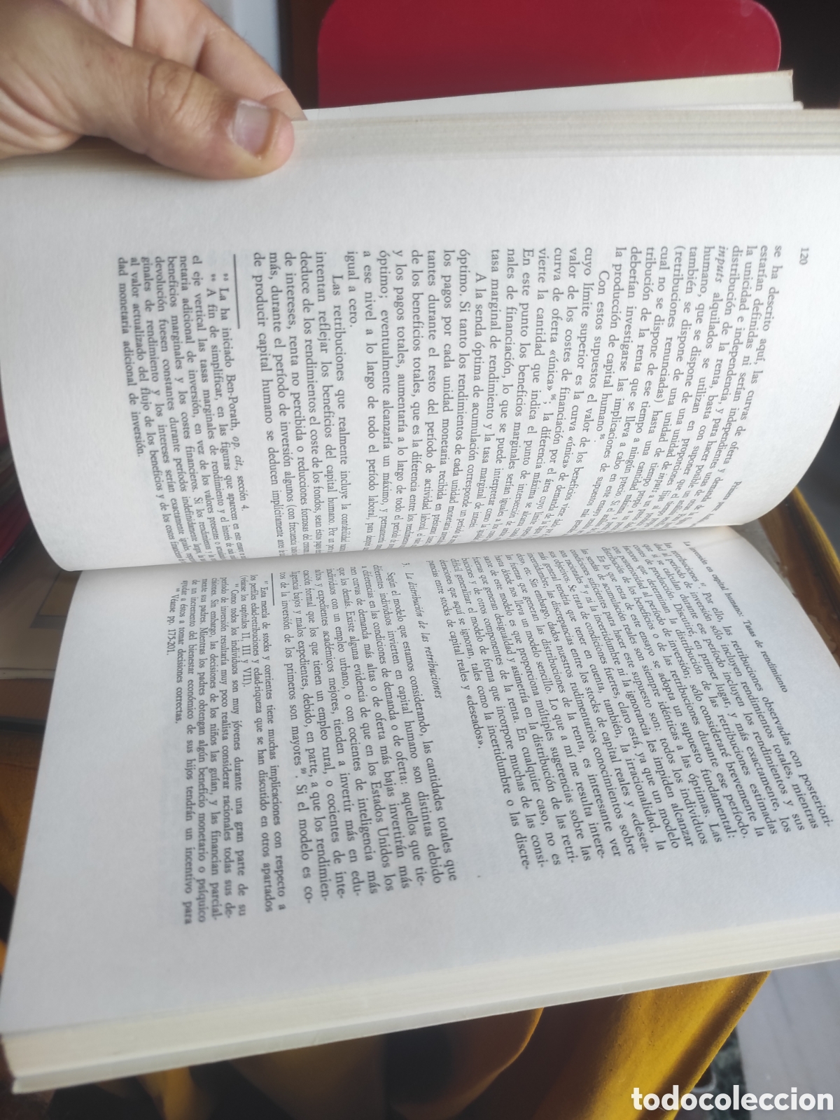 Libros de segunda mano: El capital humano - Gary S. Becker - 1983 - Alianza Editorial - Foto 6