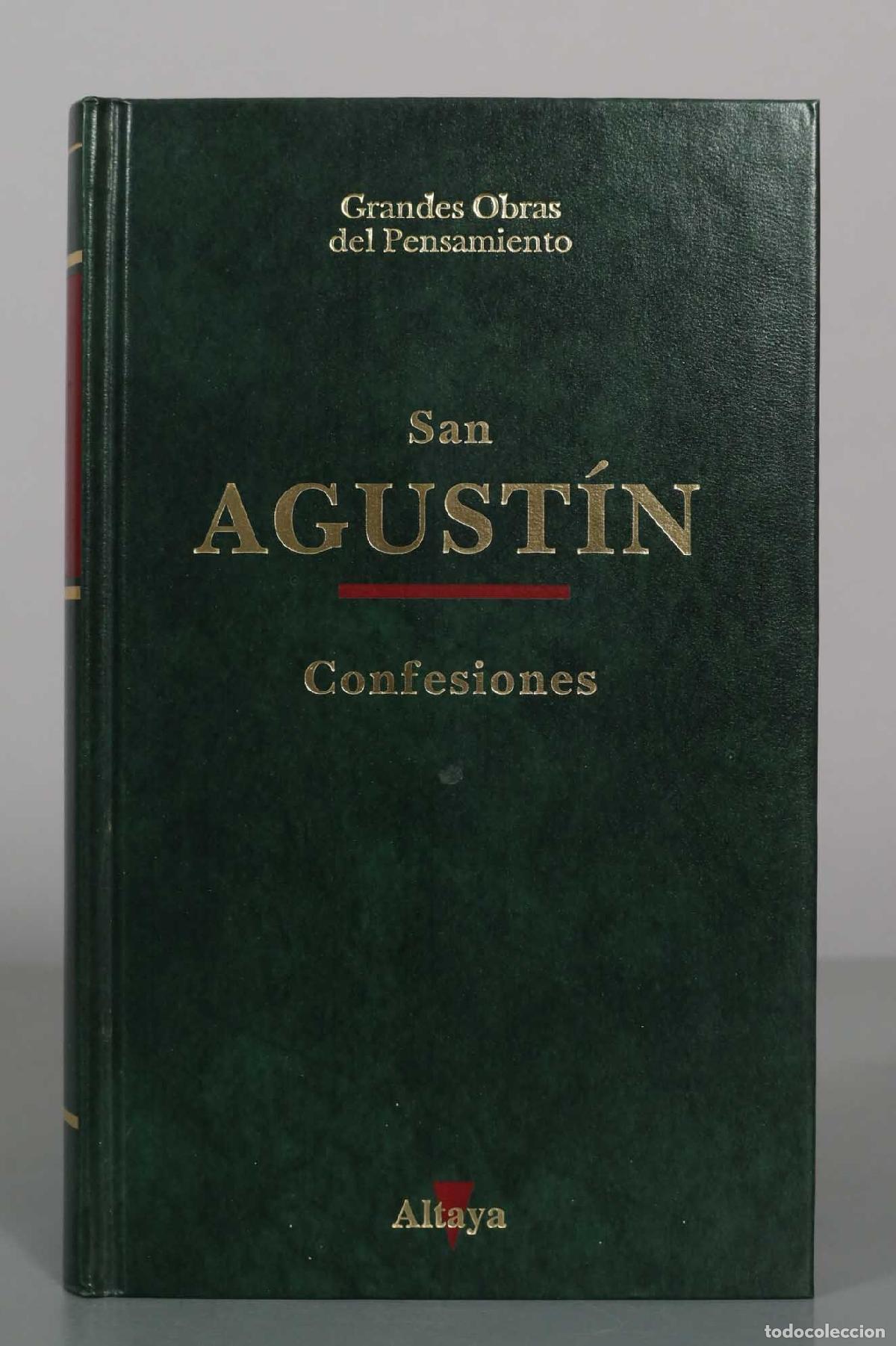 Libros de segunda mano: Confesiones - San Agust&iacute;n - Editorial Altaya