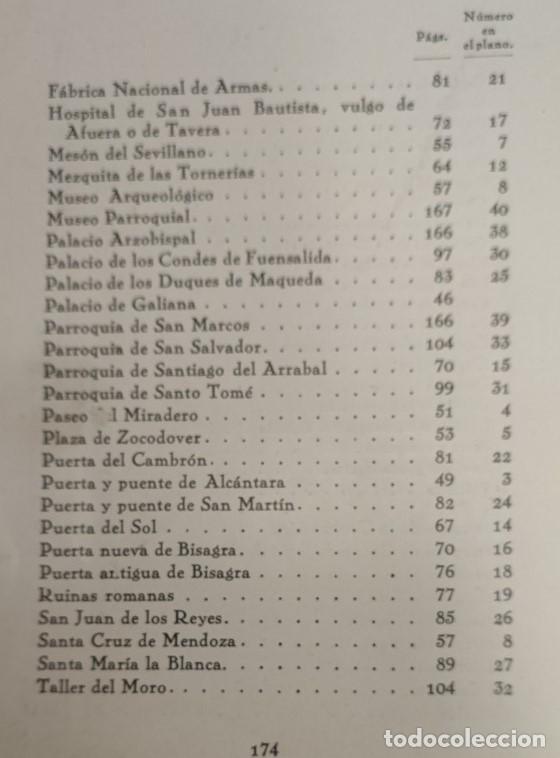 Libros de segunda mano: UN VIAJE A TOLEDO, LUIS MIRANDA PODADERA 1930, LIBRO - Foto 9