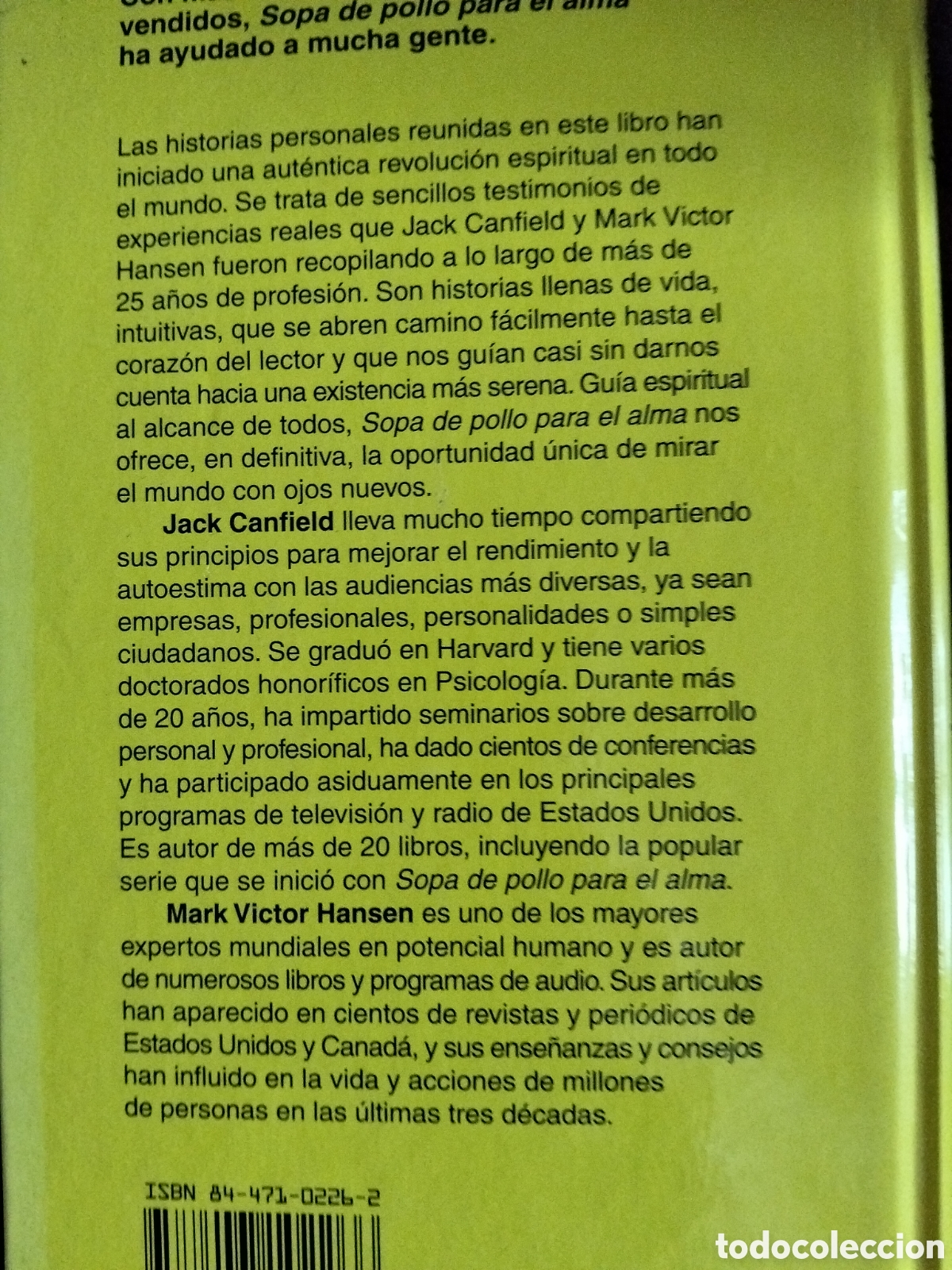 Libros de segunda mano: SOPA DE POLLO PARA EL ALMA JACK CANFIELD MARK VICTOR HANSEN - Foto 2