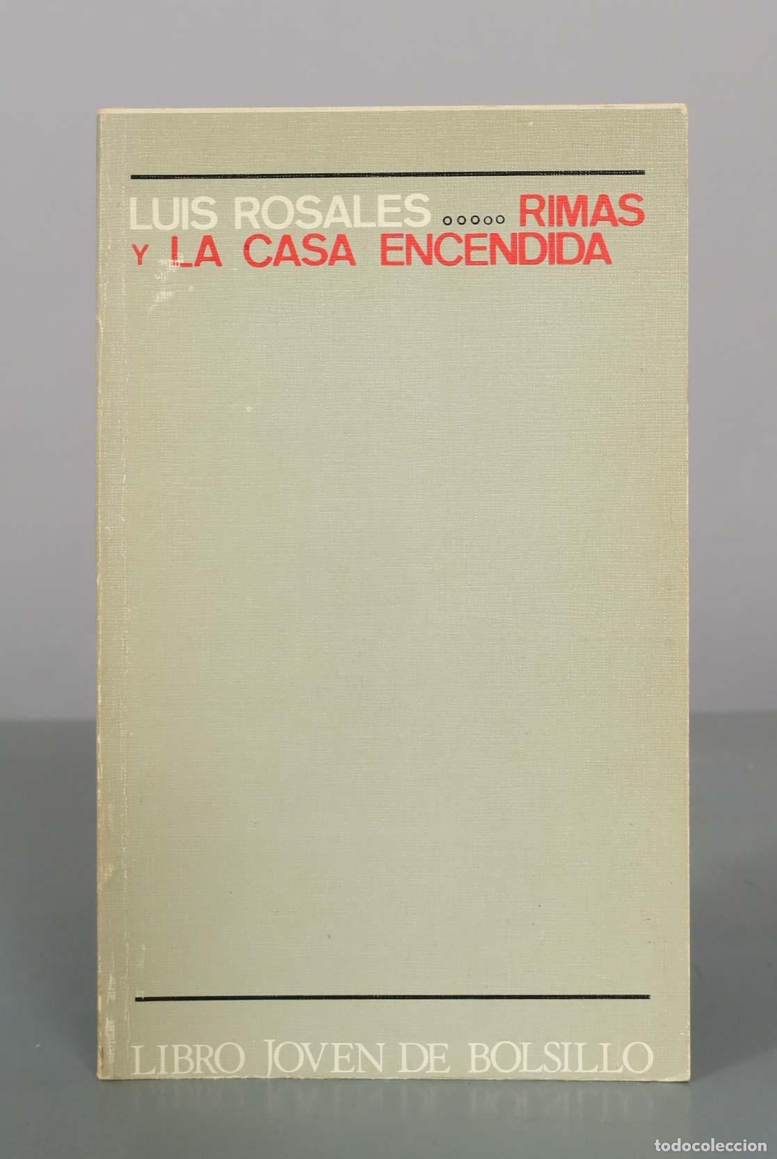 Livros em segunda m&atilde;o: Rimas y La casa encendida - Luis Rosales - Editorial Doncel