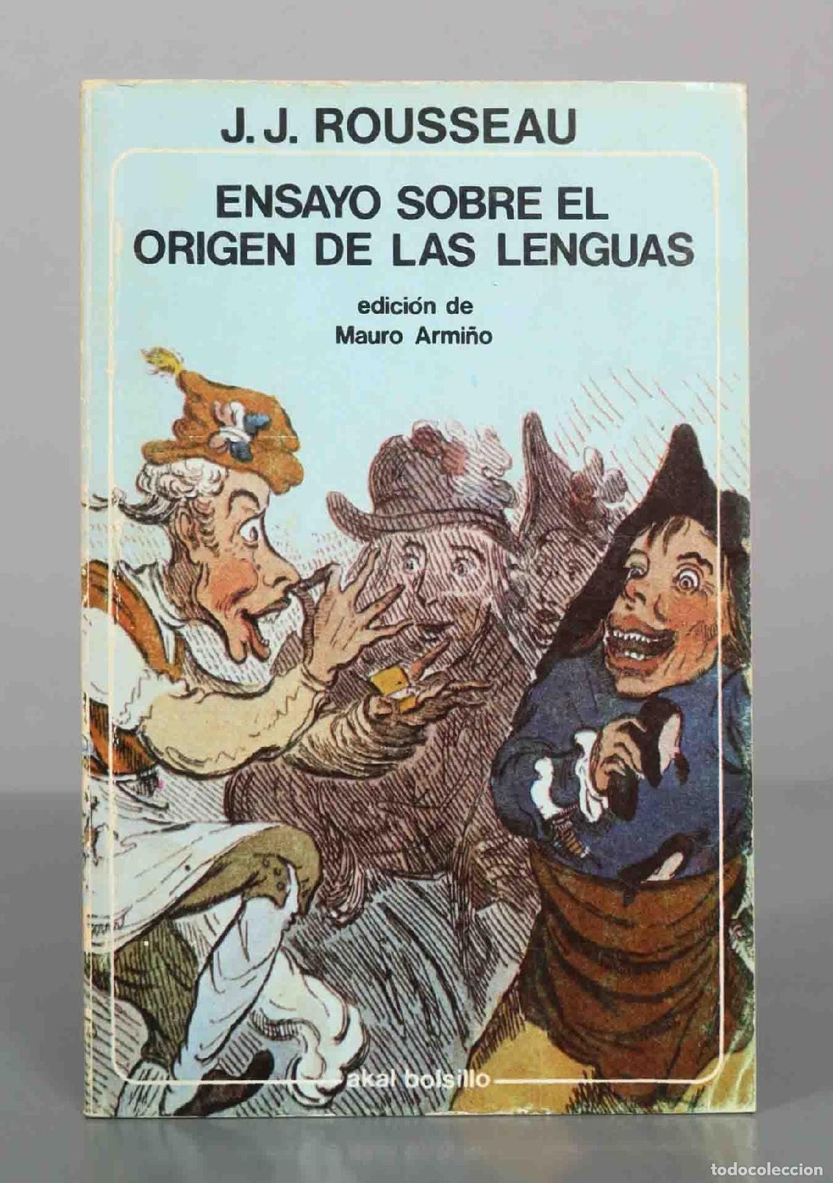 Libros de segunda mano: Ensayo sobre el origen de las lenguas - J. J. Rousseau - Editorial Akal