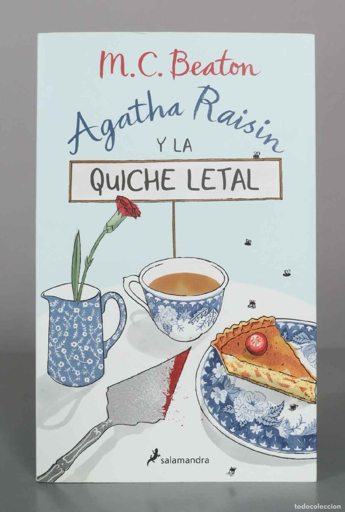 Libros de segunda mano: Agatha Raisin y la quiche letal - M.C. Beaton - Editorial Salamandra