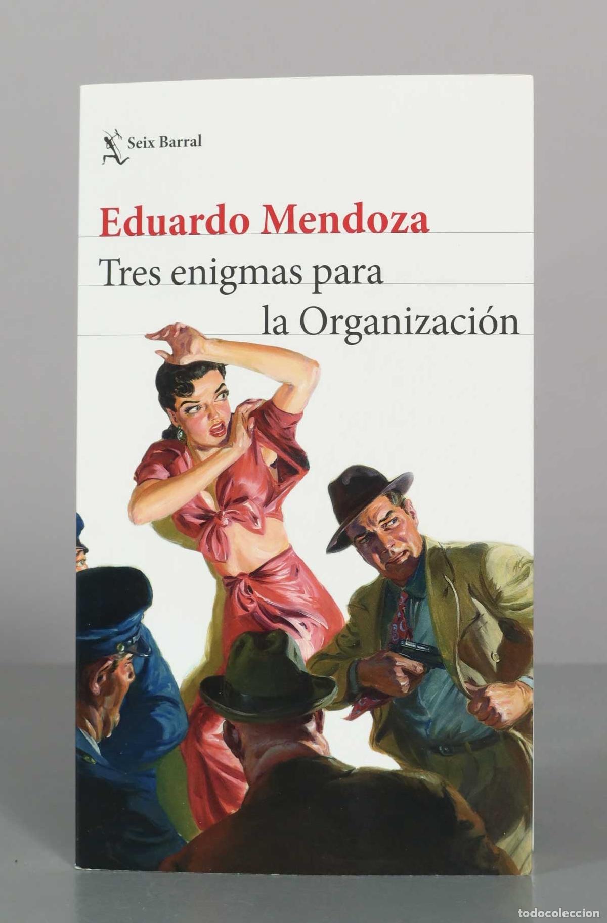 Libros de segunda mano: Tres enigmas para la Organizaci&oacute;n - Eduardo Mendoza - Editorial Seix Barral
