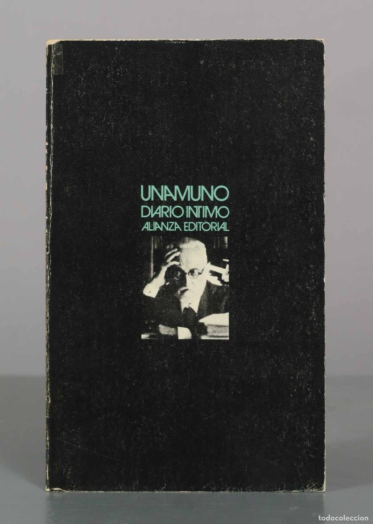 Second hand books: Diario &iacute;ntimo - Miguel de Unamuno - Alianza Editorial