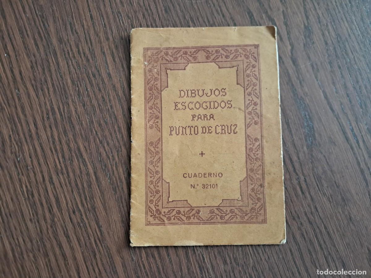 Libros de segunda mano: Cuaderno Dibujos escogidos para punto de cruz -n&ordm; 32101