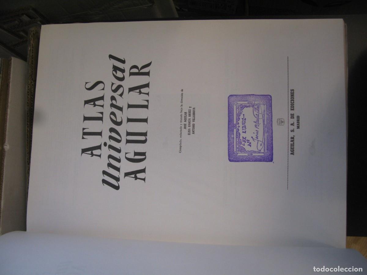 Libros de segunda mano: ATLAS UNIVERSAL AGUILAR - Foto 2