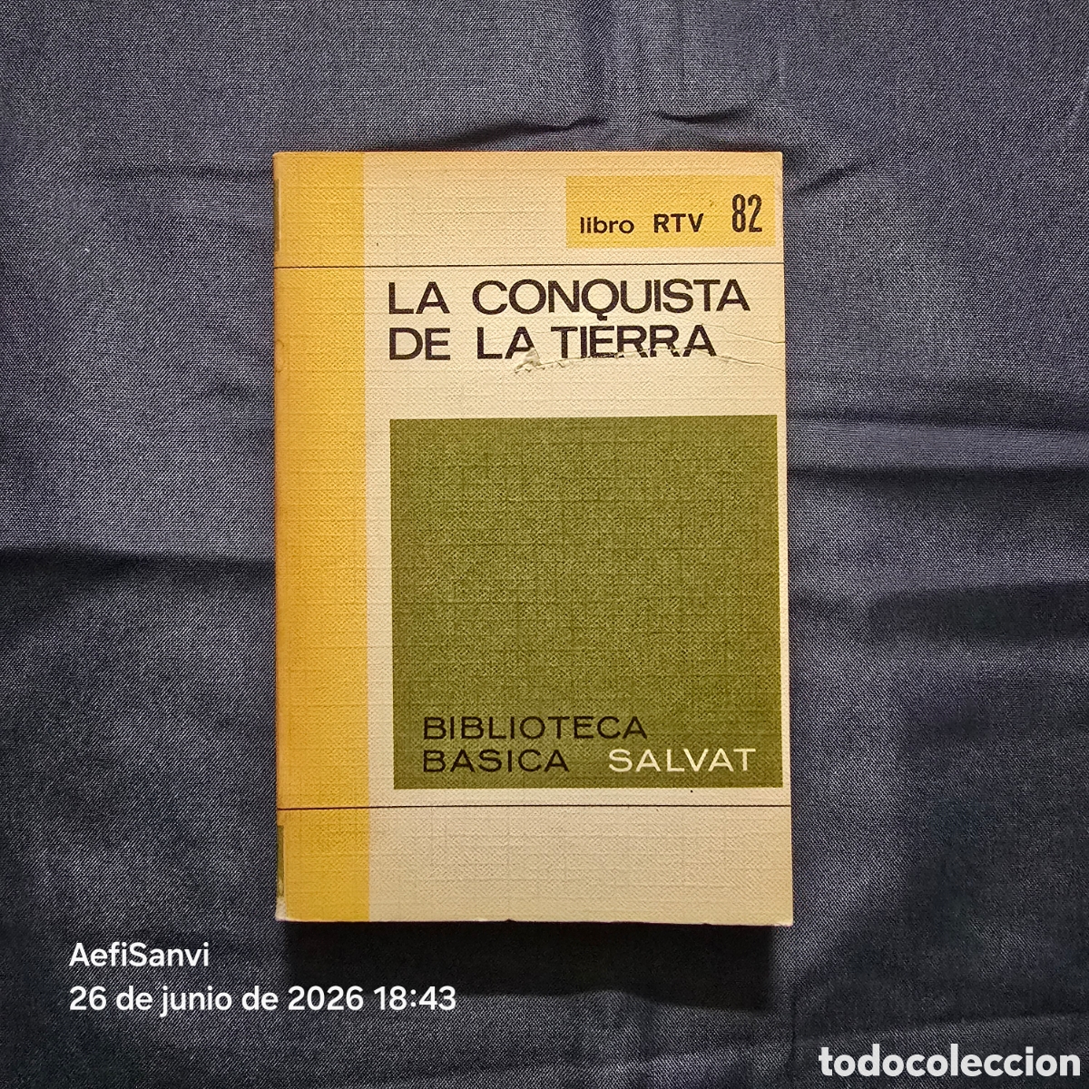 Libros de segunda mano: RTV 82: LA CONQUISTA DE LA TIERRA (SALVAT)
