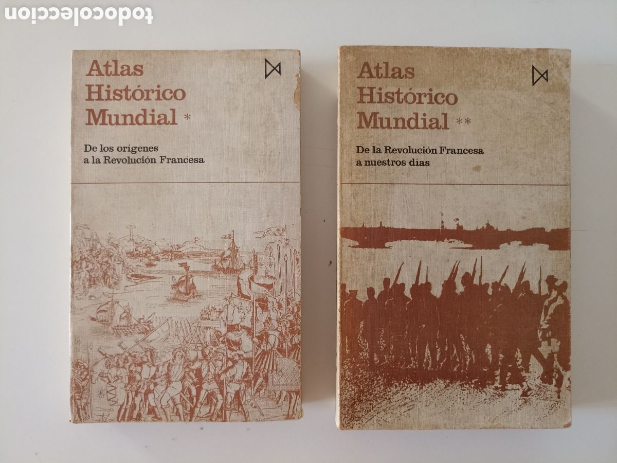 Libros de segunda mano: 2 TOMOS Hermann Kinder / Werner Hilgemann - Atlas hist&oacute;rico mundial (Istmo, 1971)