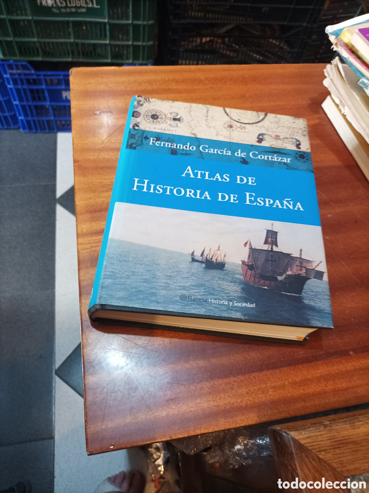 Libros de segunda mano: ATLAS DE HISTORIA DE ESPA&Ntilde;A.FERNANDO GARC&Iacute;A DE CORT&Aacute;ZAR.. PLANETA 2005