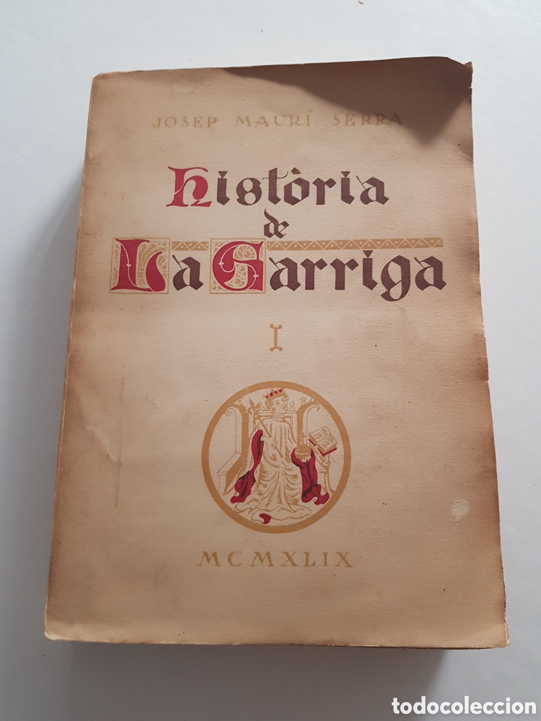 Libros de segunda mano: HISTORIA DE LA GARRIGA. JOSEP MAURI SERRA. EDIT. AYUNTAMIENTO DE LA GARRIGA 1949. VOL 1.