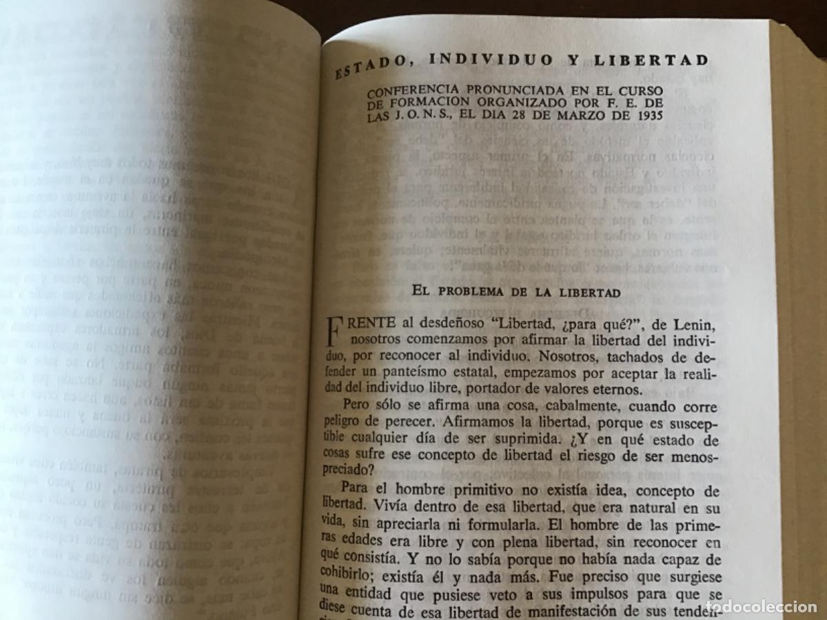 Libros de segunda mano: Jos&eacute; Antonio Primo de Rivera Obras ed. cronol&oacute;gica de 1970, recopilaci&oacute;n de Del R&iacute;o Cisneros