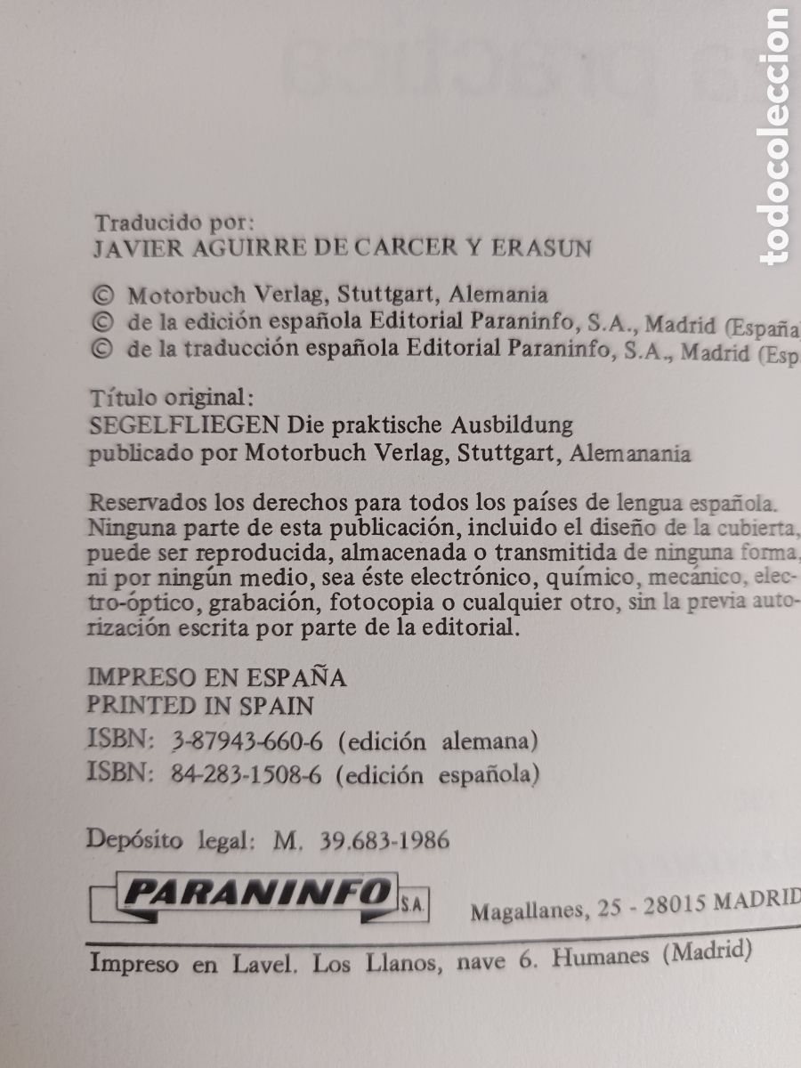 Libros de segunda mano: VUELO SIN MOTOR ENSE&Ntilde;ANZA PRACTICA REICHMANN, H. - Foto 3