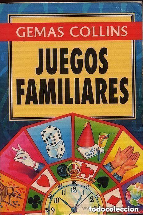 Libros de segunda mano: JUEGOS FAMILIARES -- GEMAS COLLINS -- A&Ntilde;O 1996 -MINI LIBRO -ver fotos