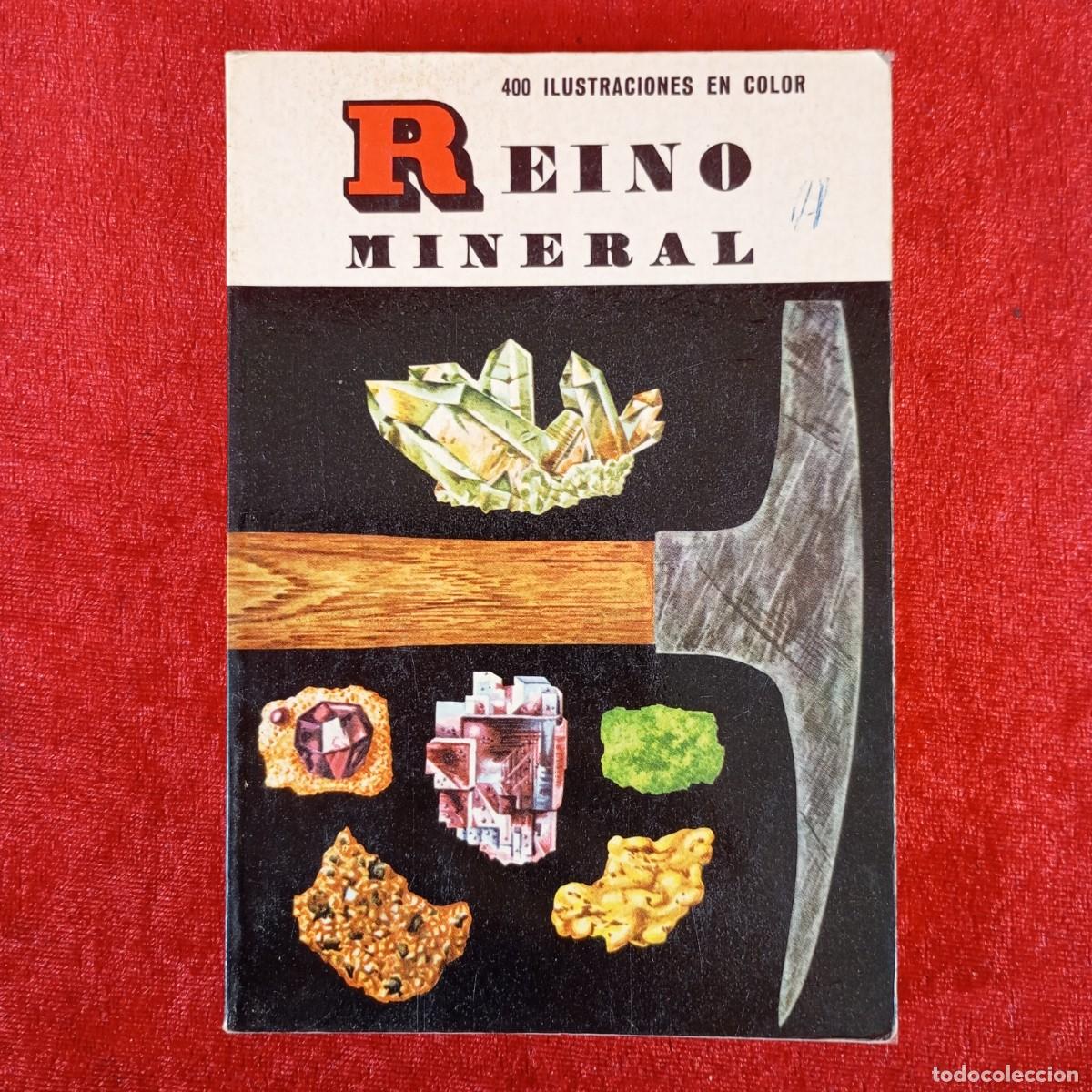 Libros de segunda mano: REINO MINERAL - 400 ILUSTRACIONES EN COLOR - DAIMON / 990