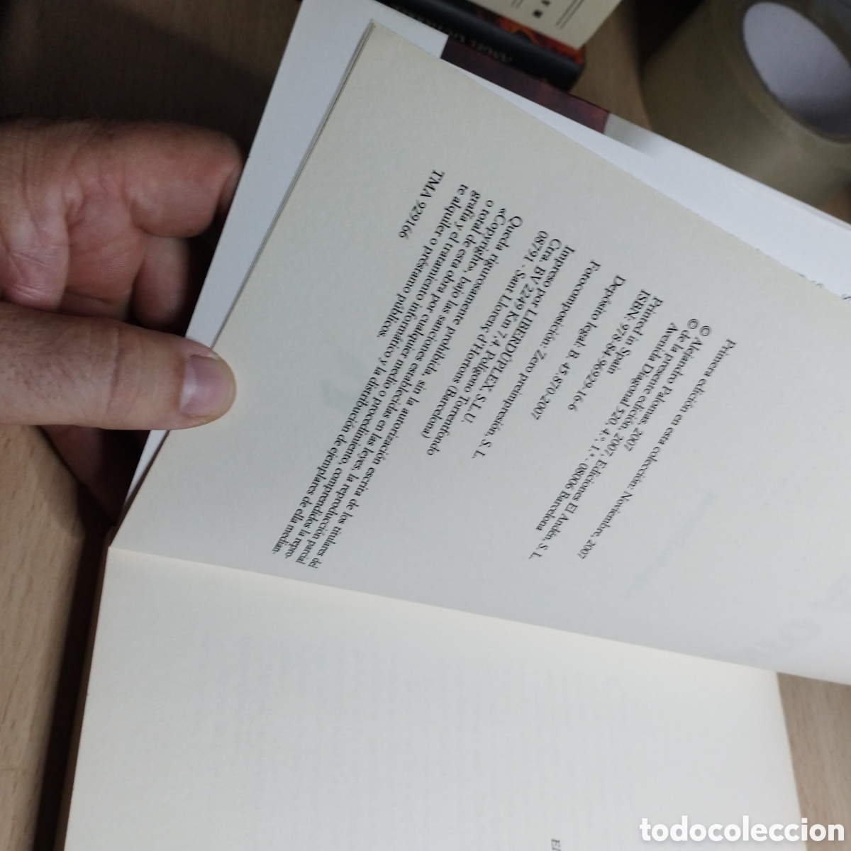 Libros de segunda mano: Tanto amor. Alejandro Palomas. 2007. El And&eacute;n 1&ordf; Edici&oacute;n - Foto 5