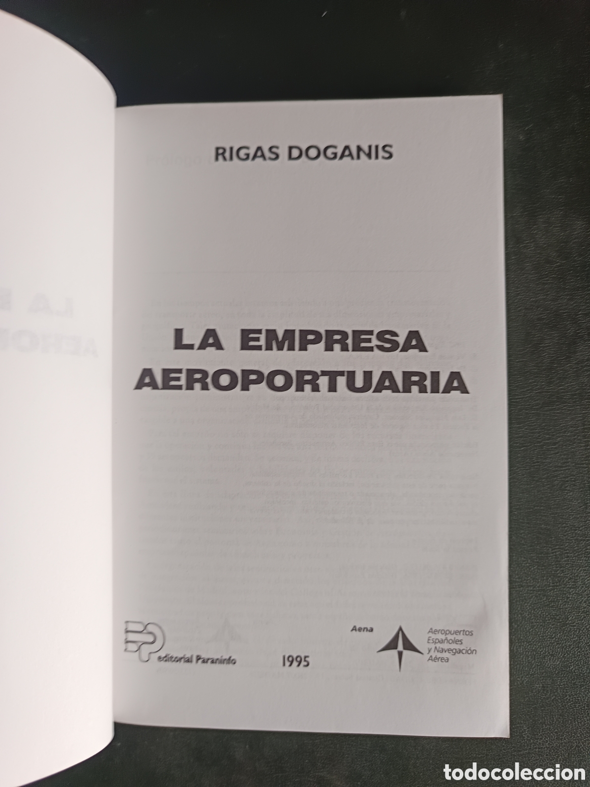 Libros de segunda mano: EMPRESA AEROPORTUARIA Rigas Doganis - Foto 3