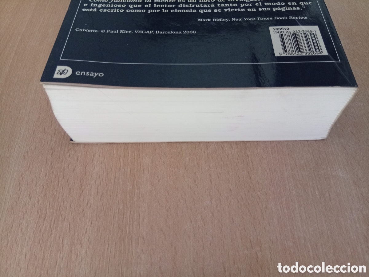 Libros de segunda mano: C&Oacute;MO FUNCIONA LA MENTE. Steven Pinker. Ediciones Destino - Foto 5