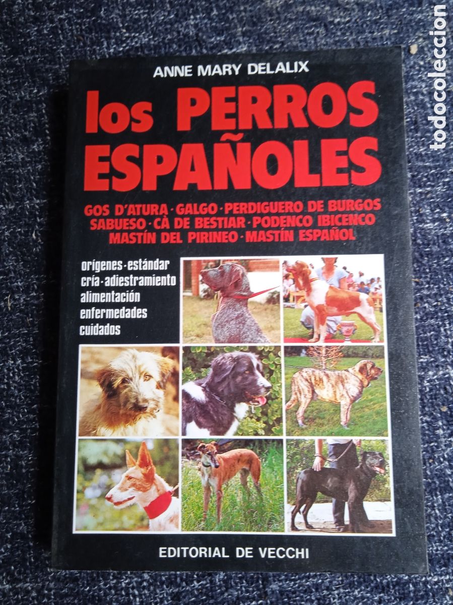 Libri di seconda mano: Los perros espa&ntilde;oles / Anne Mary Delalix