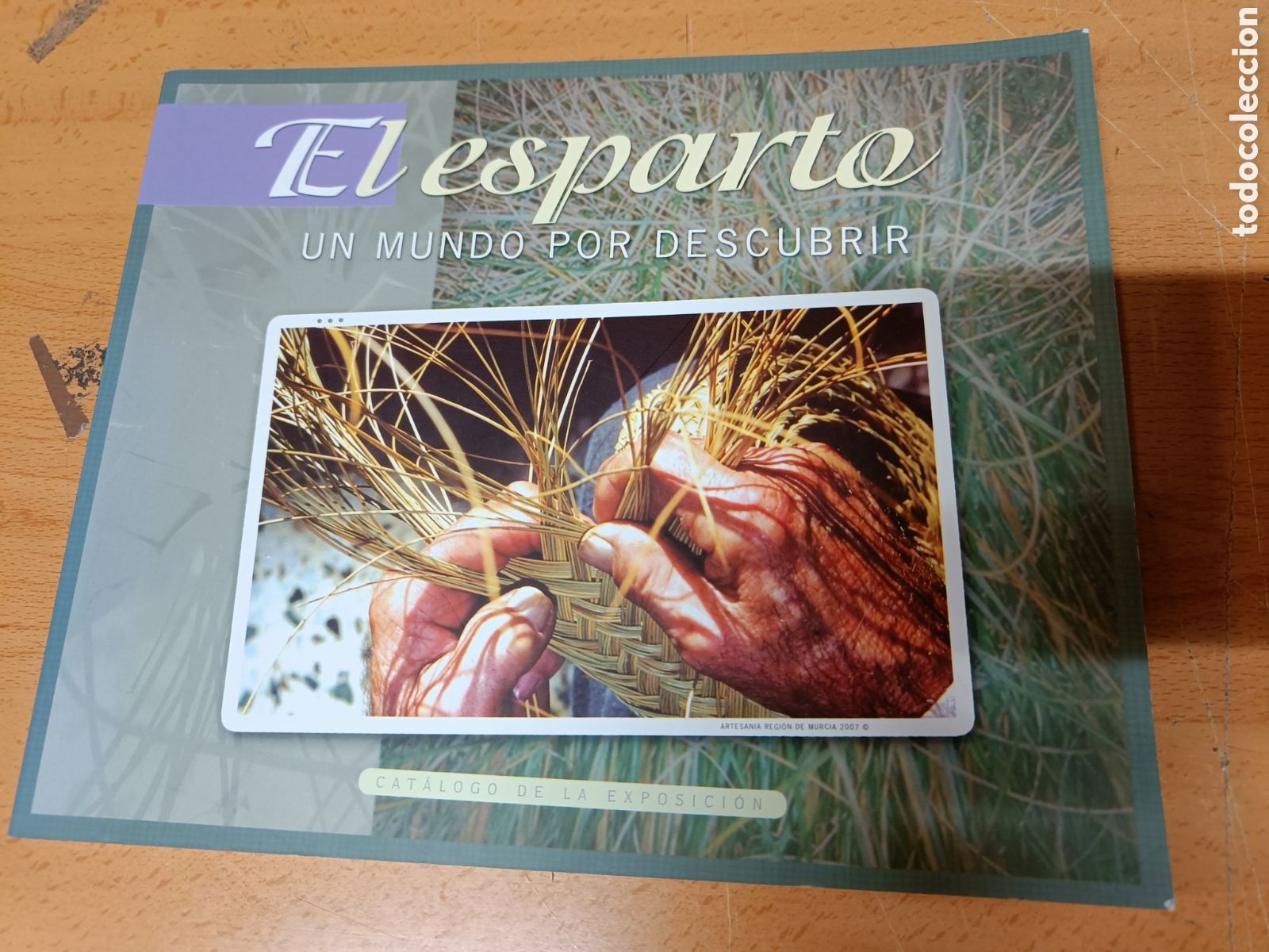 Libros de segunda mano: EL ESPARTO. UN MUNDO POR DESCUBRIR. CAT&Aacute;LOGO