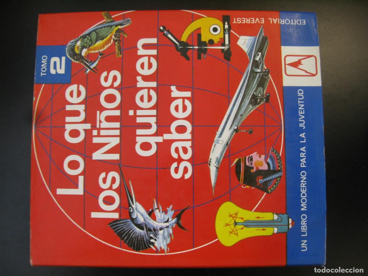 Libros de segunda mano: Lo que los Ni&ntilde;os quieren saber / TOMO 2, Inge Dreecken, dibujos Hannes Limmer. Everest, 4a ed 1983