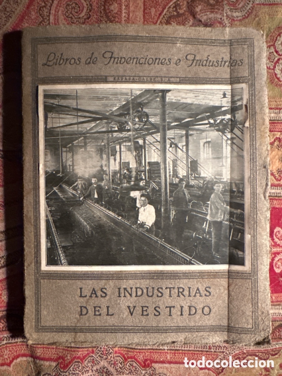 Libros de segunda mano: las industrias del vestido &aacute;ngel Cabrera, 7