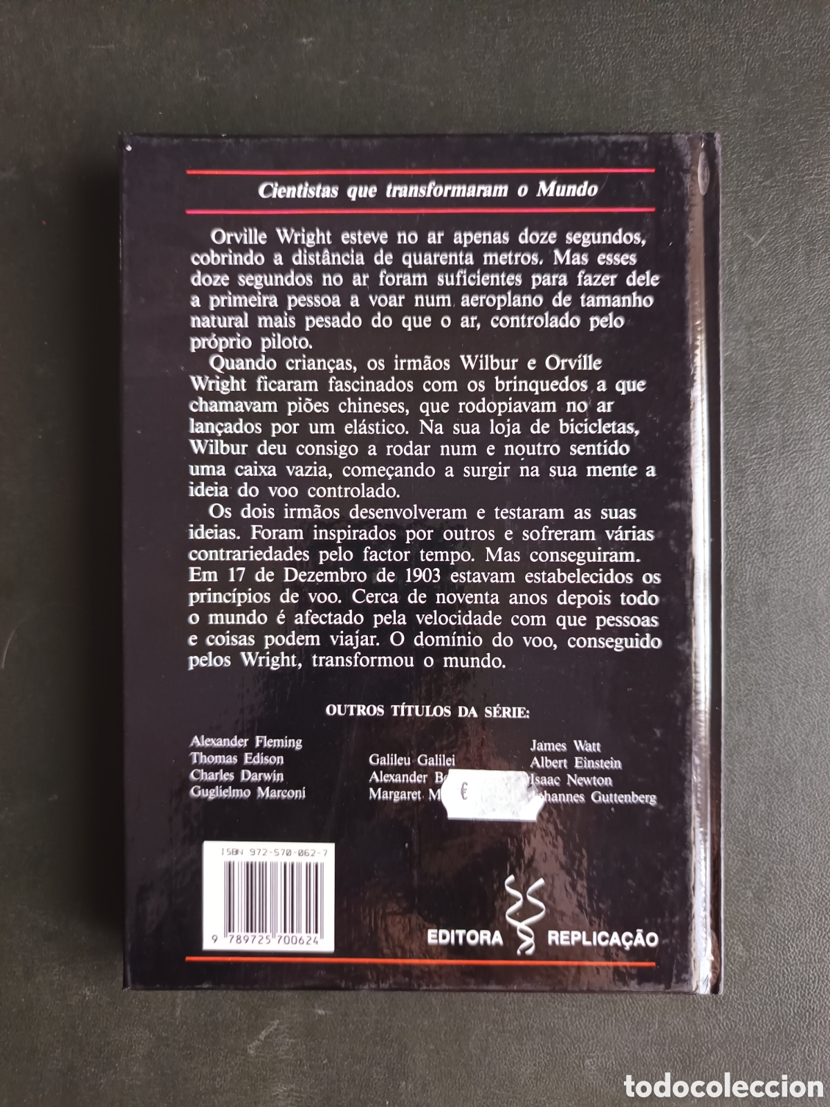 Libros de segunda mano: Los hermanos Wright Los pioneros de la aviaci&oacute;n. Ediciones SM. A&ntilde;o 1990 - Foto 2