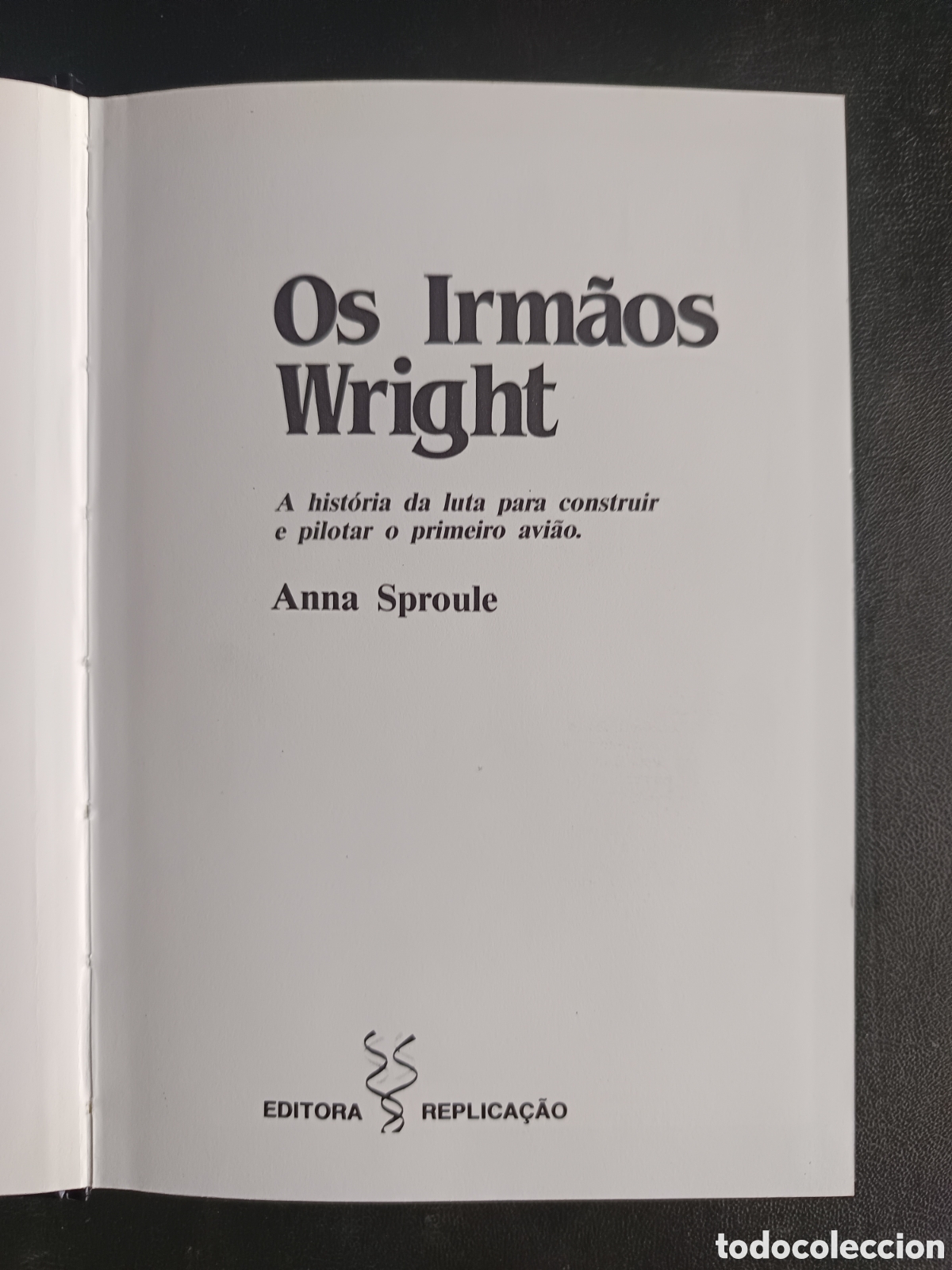 Libros de segunda mano: Los hermanos Wright Los pioneros de la aviaci&oacute;n. Ediciones SM. A&ntilde;o 1990 - Foto 4