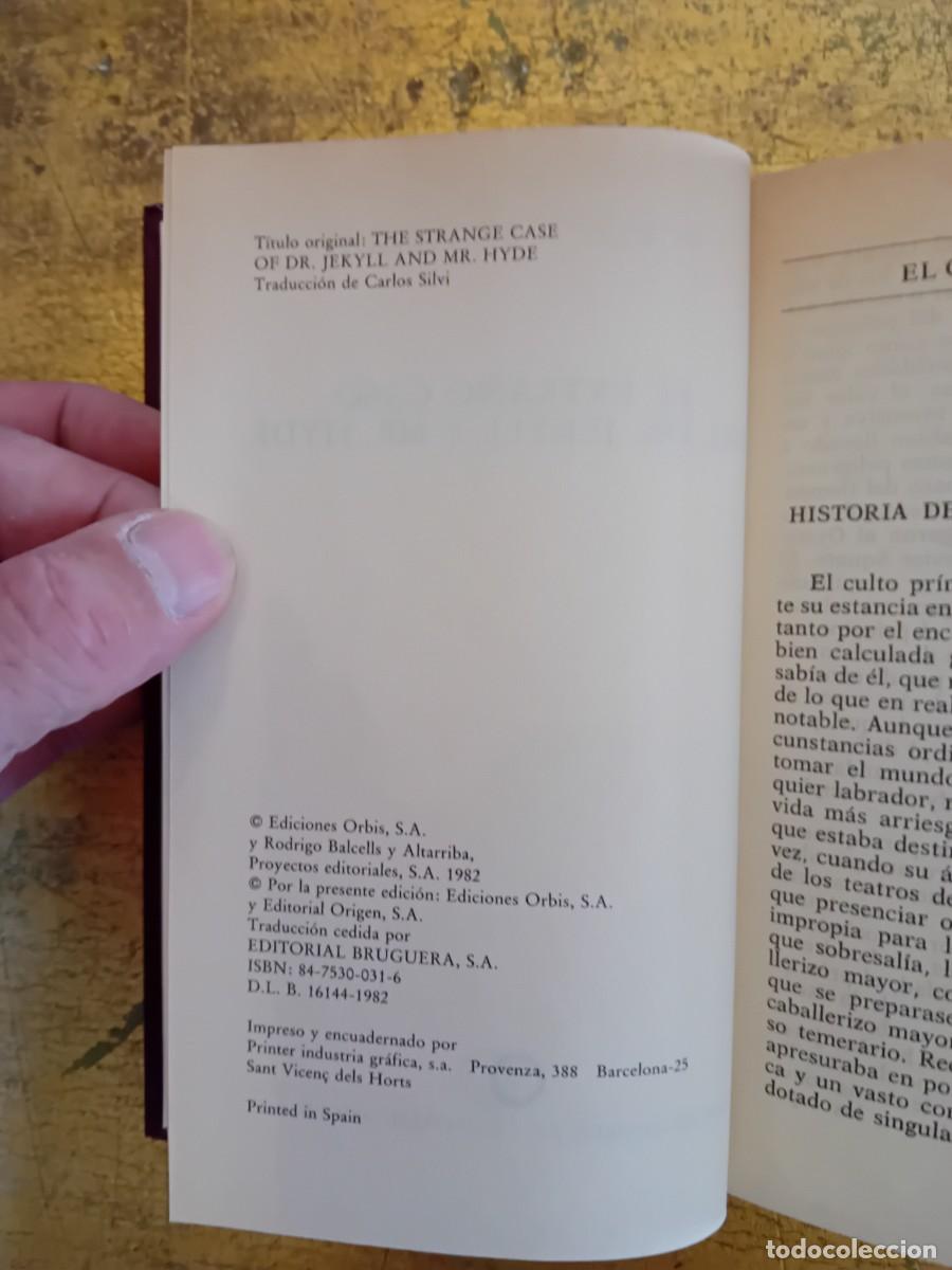 Libros de segunda mano: Robert Louis stevenson, Dr. Jekylly y Mr. Hyde - Foto 2