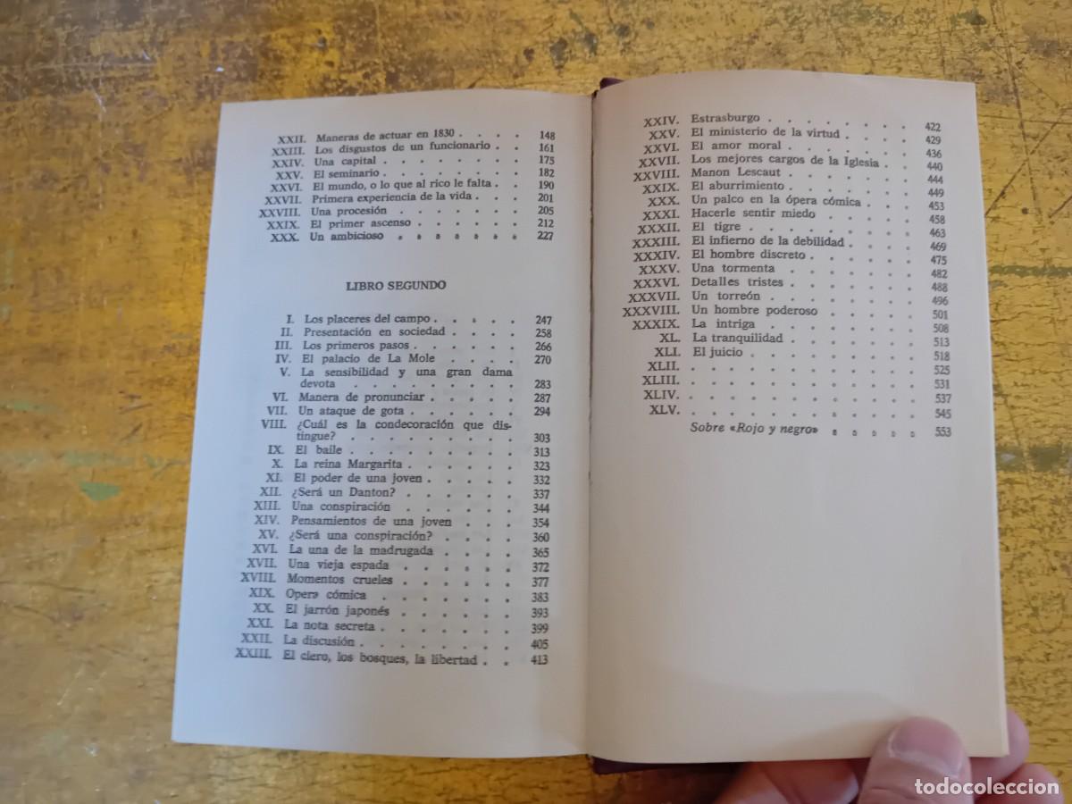 Libros de segunda mano: Stendhal, rojo y negro. - Foto 4