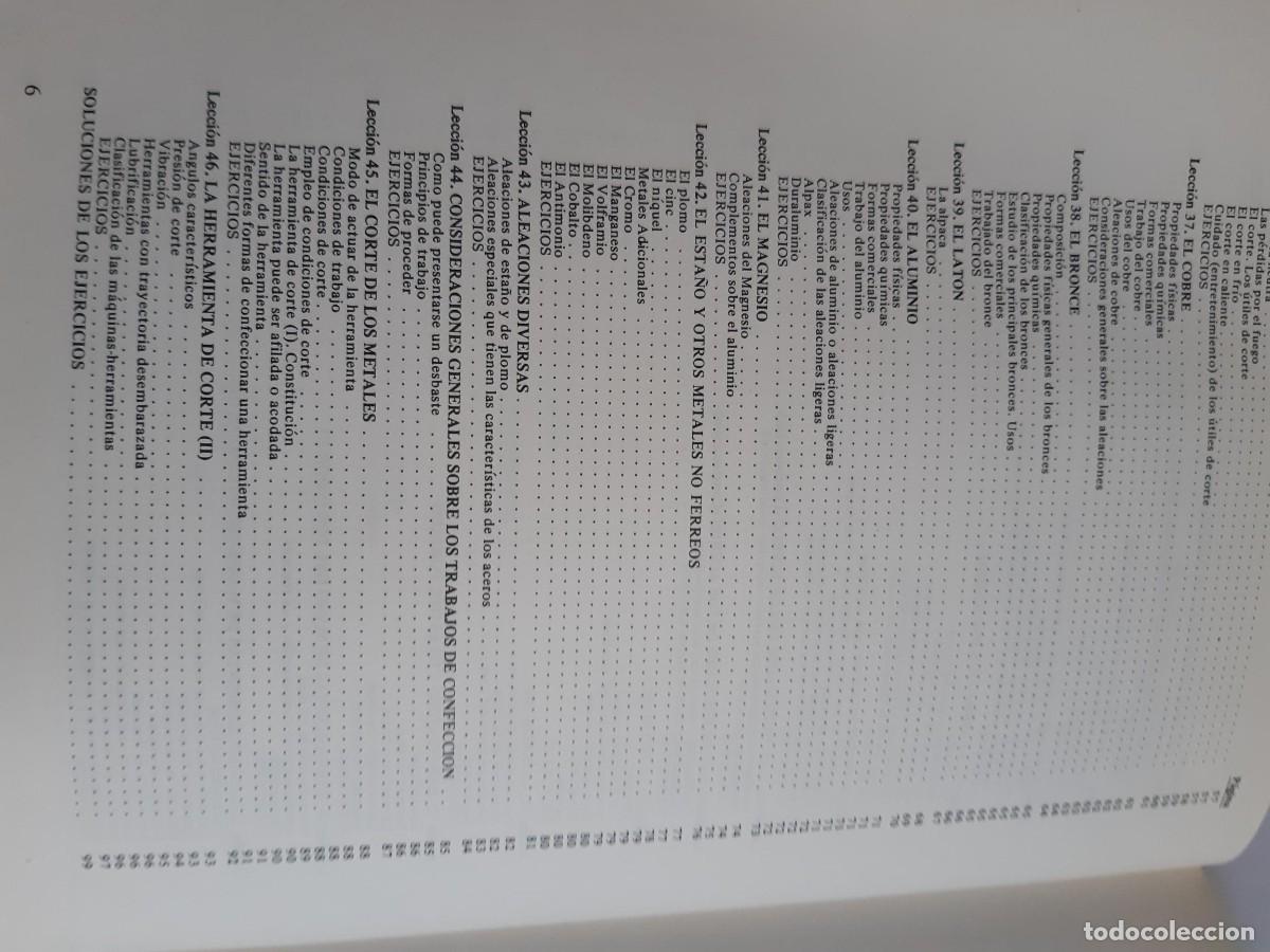 Libros de segunda mano: TECNOLOGIA METALES CURSOS PROFESIONALES - Foto 4