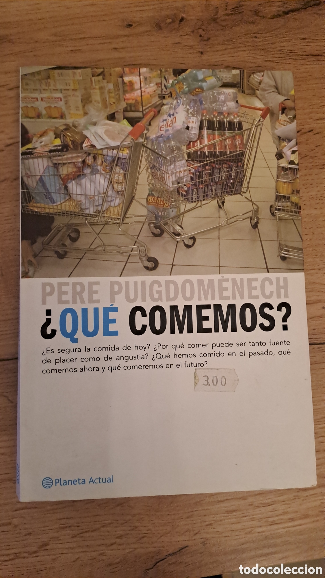 Libros de segunda mano: &iquest;Qu&eacute; comemos? Pere Puigdomenech - Planeta