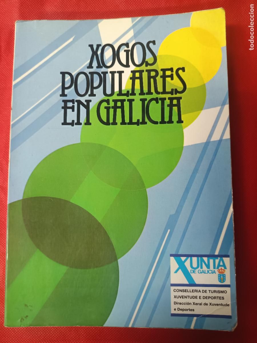 Libros de segunda mano: Ricardo Perez y Verdes Xaqu&iacute;n Alberto Tabernero Balsa XOGOS POPULARES en GALICIA 1986