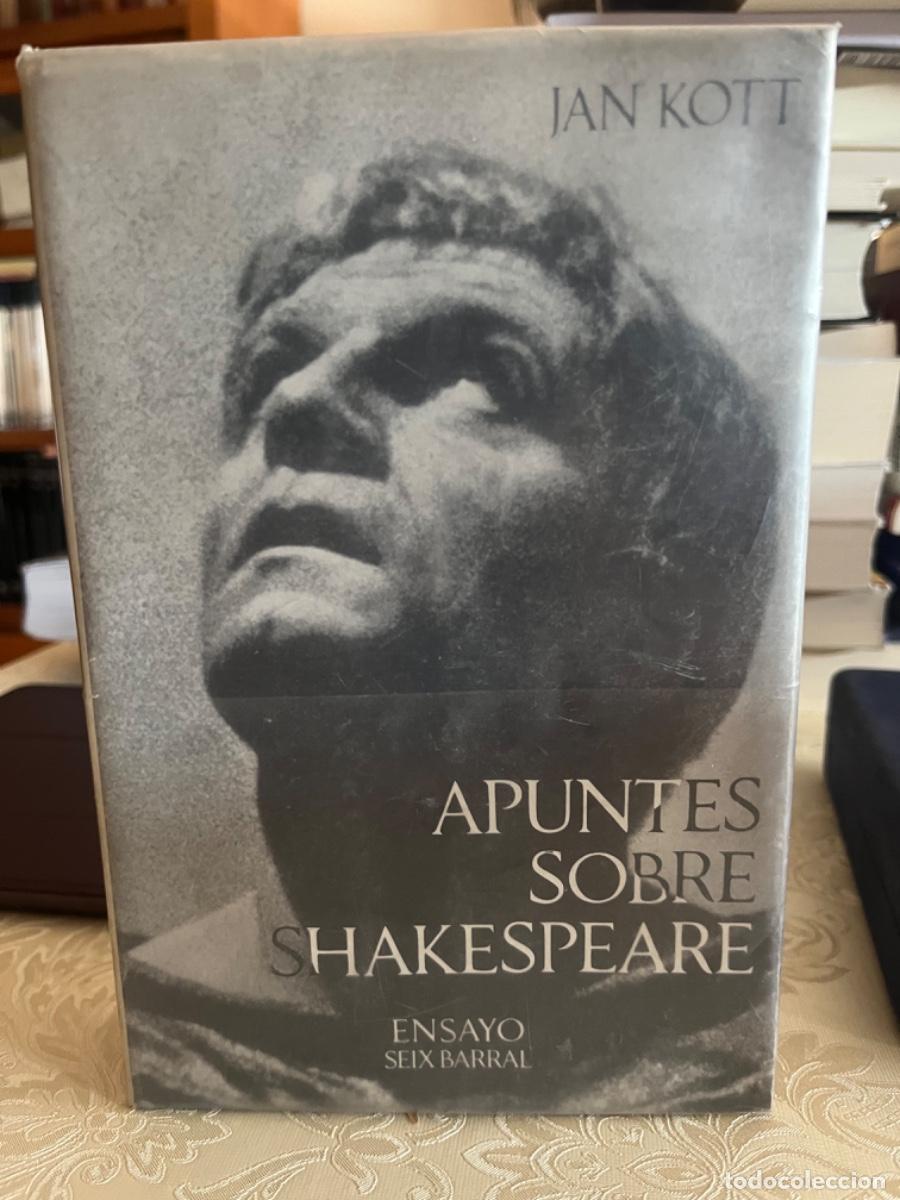 Libros de segunda mano: Kott, Jan.- Apuntes sobre Shakespeare - Foto 1