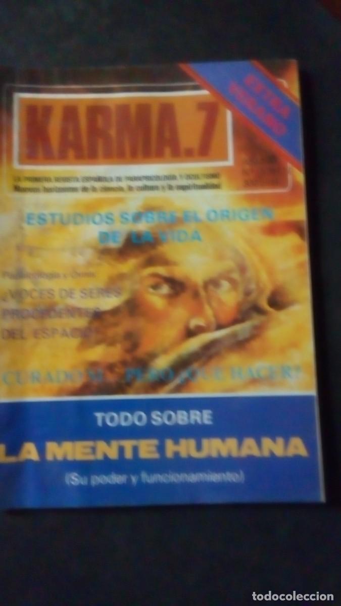 Libros de segunda mano: KARMA 7 N&ordm; 116-117-REVISTA DE PARAPSICOLOG&Iacute;A-OVNIS-ESPIRITISMO-EXTRA VERANO