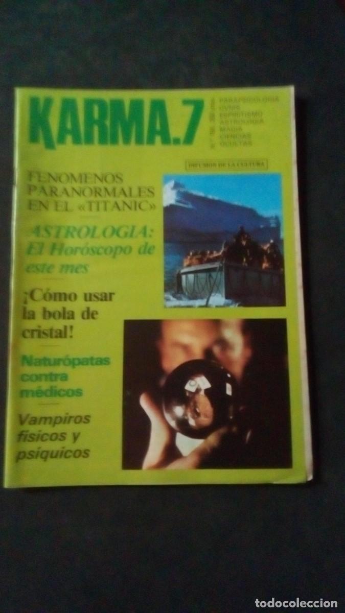 Livres d'occasion: KARMA 7 N&ordm; 155-REVISTA DE PARAPSICOLOG&Iacute;A-OVNIS-ESPIRITISMO-BUEN ESTADO