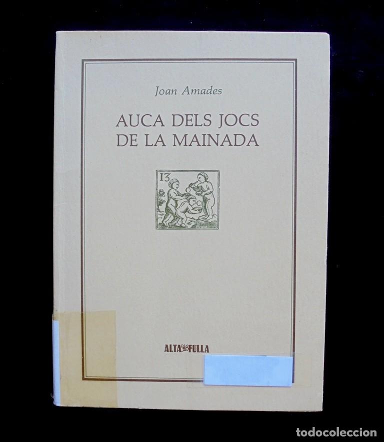 Libros de segunda mano: Auca dels jocs de la mainada Joan Amades 1984 1a ed. Alta Fulla, El pedr&iacute;s, 14