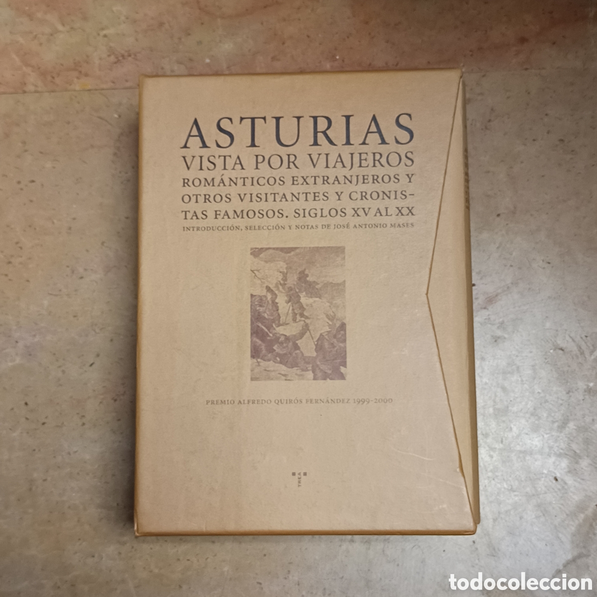 Second hand books: ASTURIAS VISTA POR VIAJEROS - SIGLOS XV AL XX - JOS&Eacute; ANTONIO MASES - TRES TOMOS