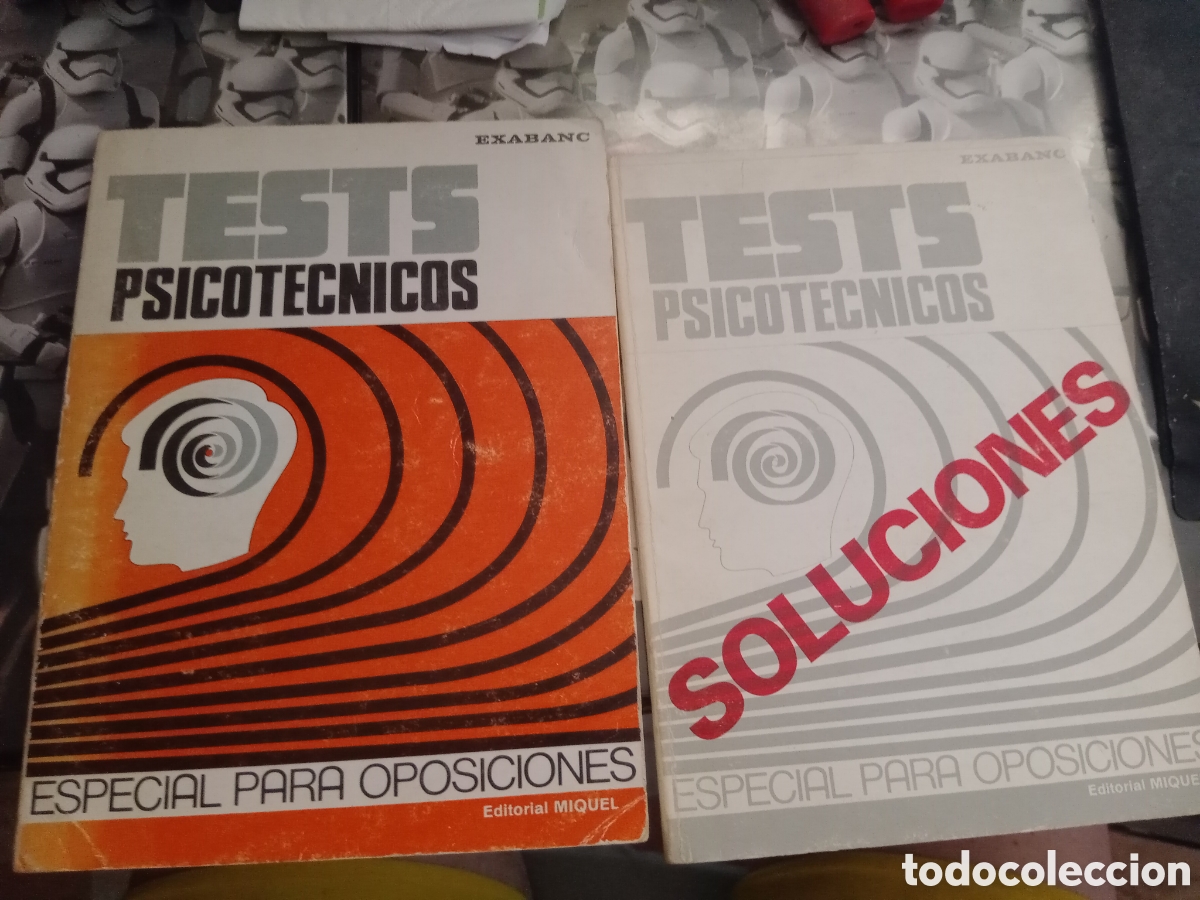 Libros de segunda mano: Test psicot&eacute;cnicos especial para oposiciones Exabanc