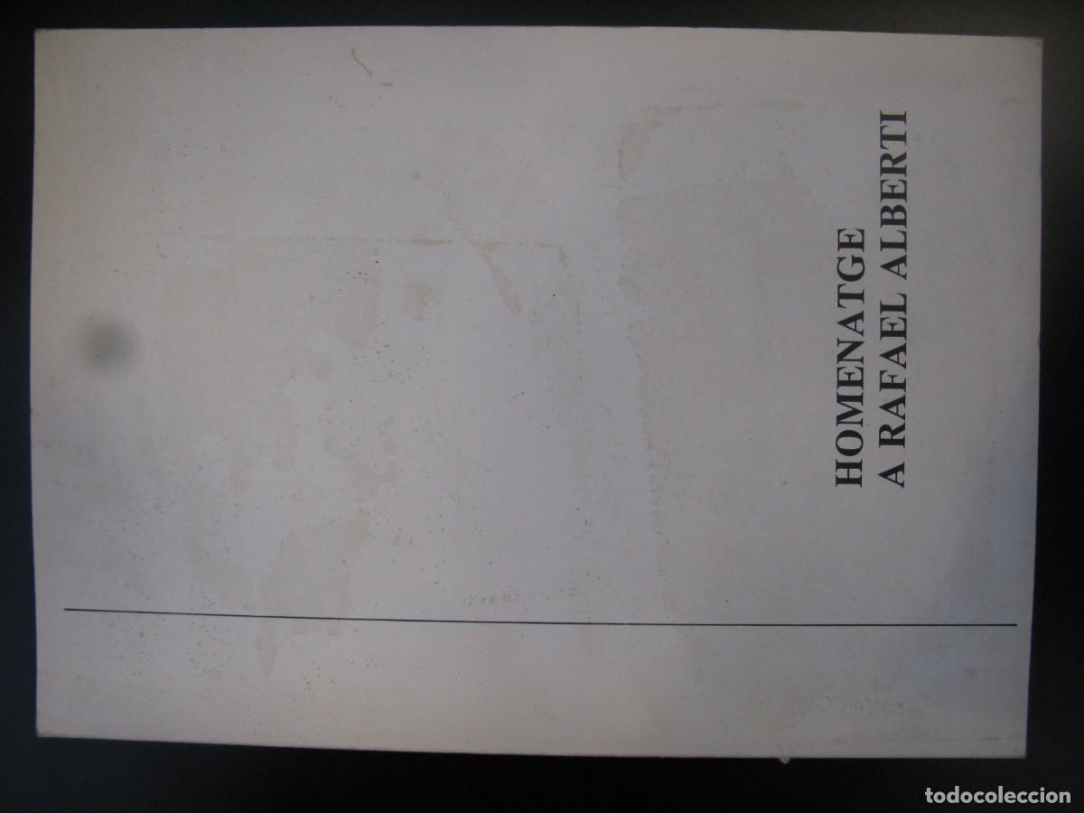 Second hand books: HOMENATGE A RAFAEL ALBERTI. - VV.AA.:
