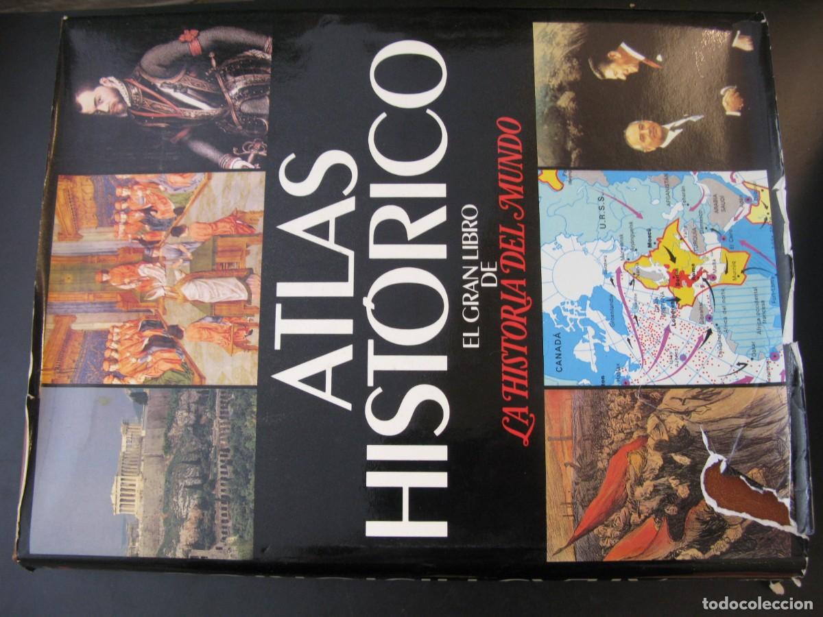 Libros de segunda mano: Atlas Historico, El gran libro de la historia del mundo, ed Planeta