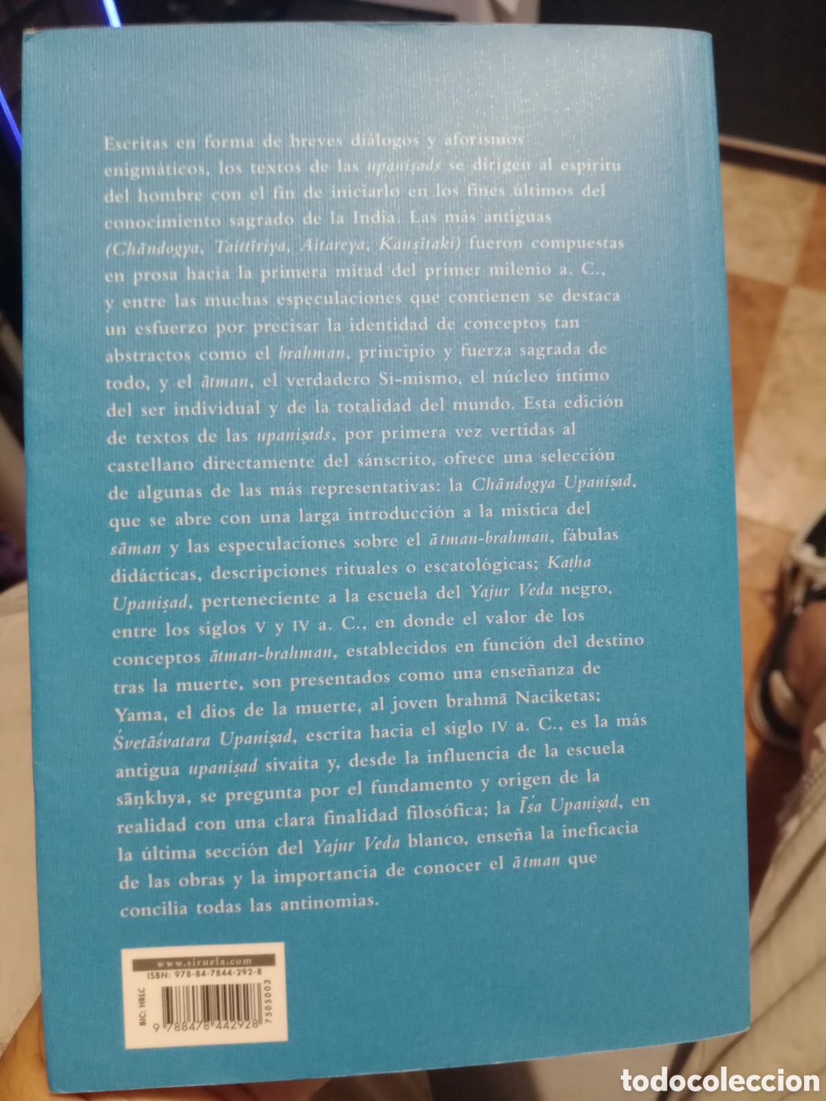 Libros de segunda mano: Upanisads pr&oacute;logo de Raymond Panikkar - Foto 2