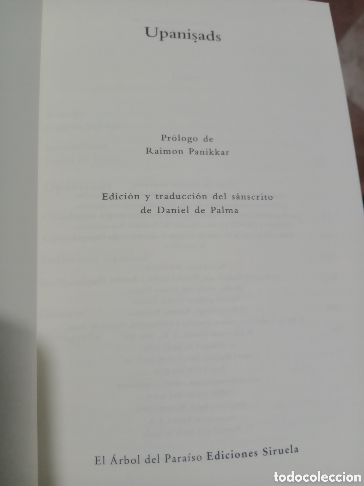Libros de segunda mano: Upanisads pr&oacute;logo de Raymond Panikkar - Foto 3