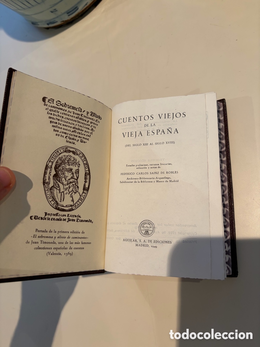 Libros de segunda mano: Cuentos de la vieja Espa&ntilde;a, Aguilar joya - Foto 5