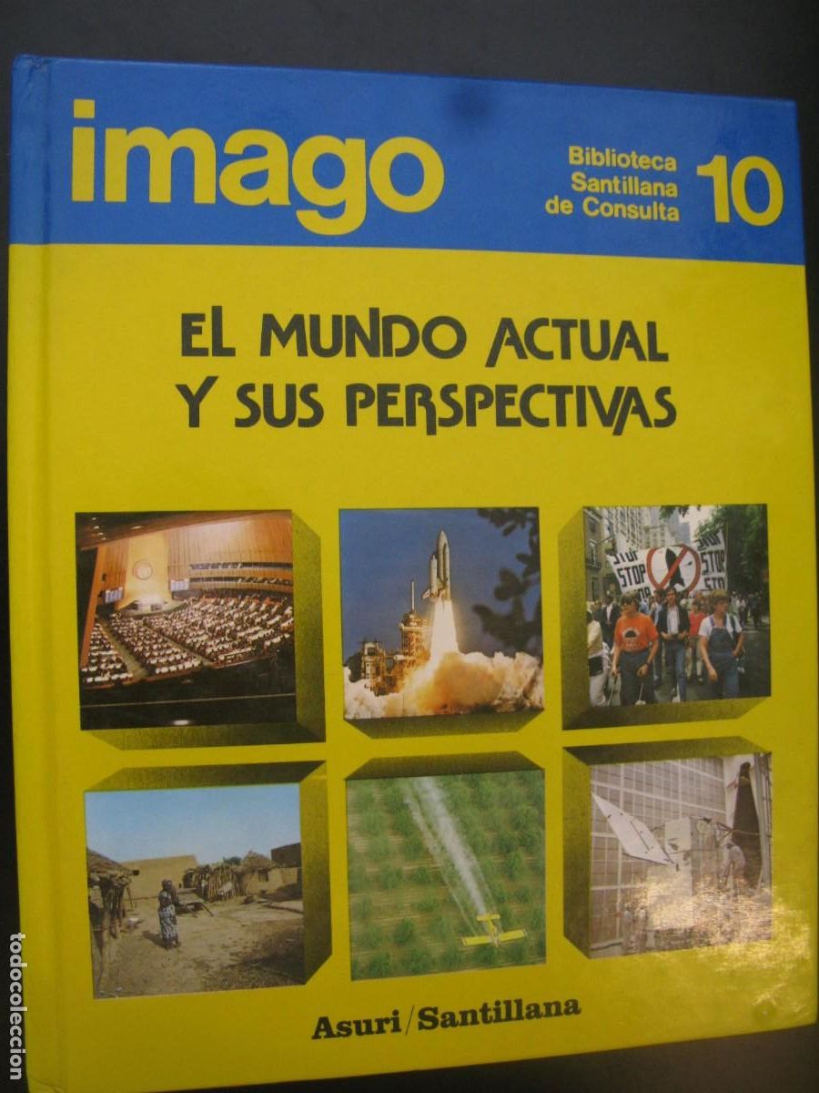 Second hand books: El mundo actual y sus perspectivas (Imago 10: biblioteca de consulta Santilla) - Jose Mar&iacute;a Sanz Gar